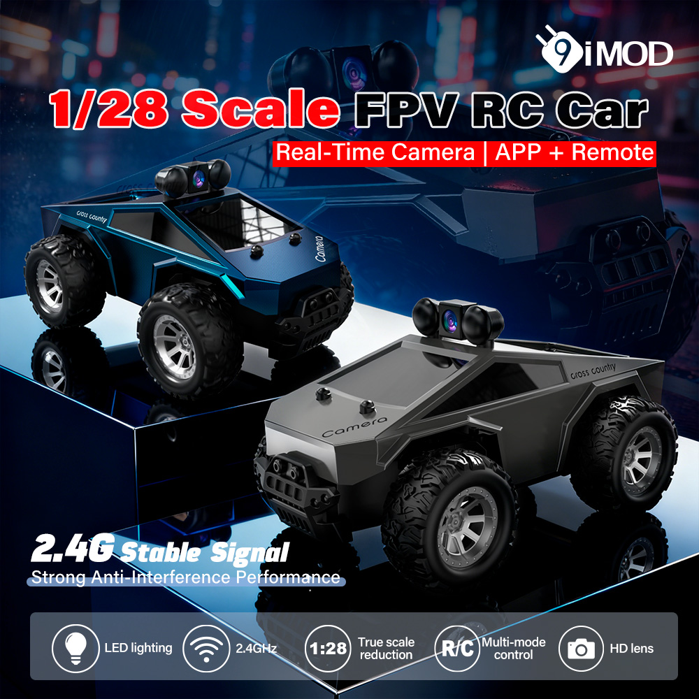 Drone Or Rc Car - 9IMOD KF29 1:28 FPV RC-Auto mit