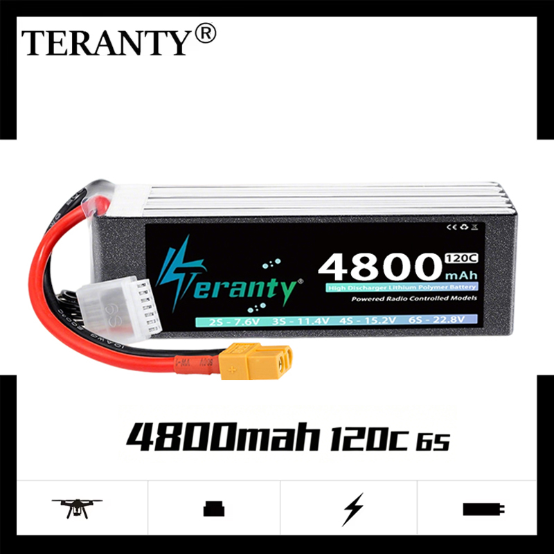 Drone Rc Leading - TERANTY 6S 4800mAh Lipo-Akku 22,8V 120C/240C