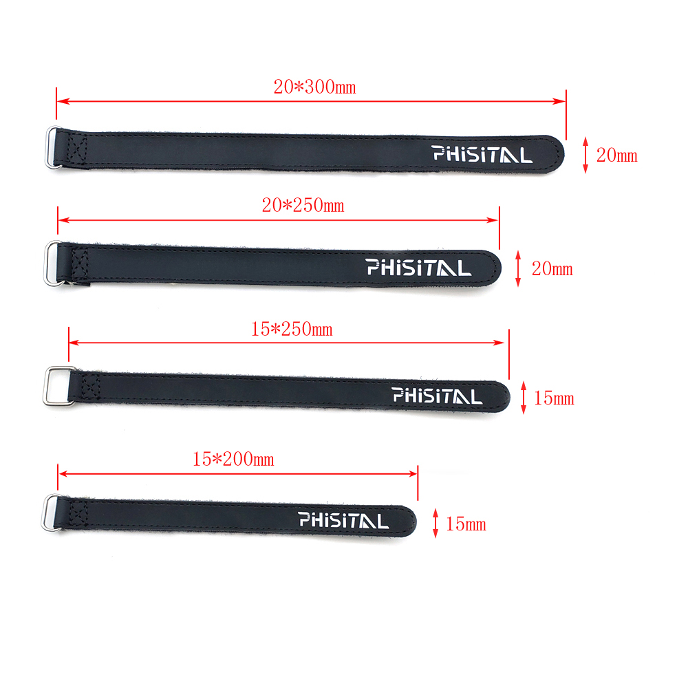 Drone Rc Controller Belt - FPV-Drohnen-Akku-Gurt Super Magic Tape Befestigungsband Verschleißfester