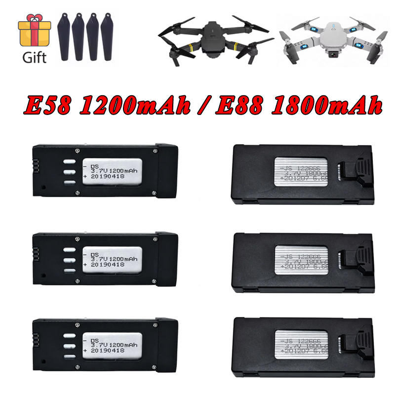 Lyzrc Drone - 3,7 V 1200 mAh 1800 mAh