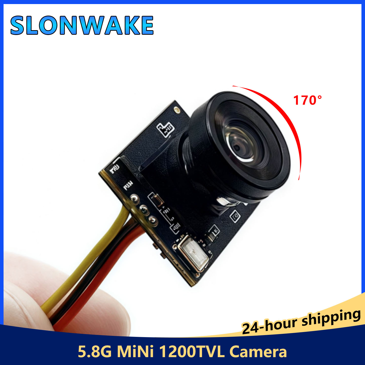 Fpv Camera Cmos - SLONWAKE Ultra Mini 5.8G FPV-Kamera |