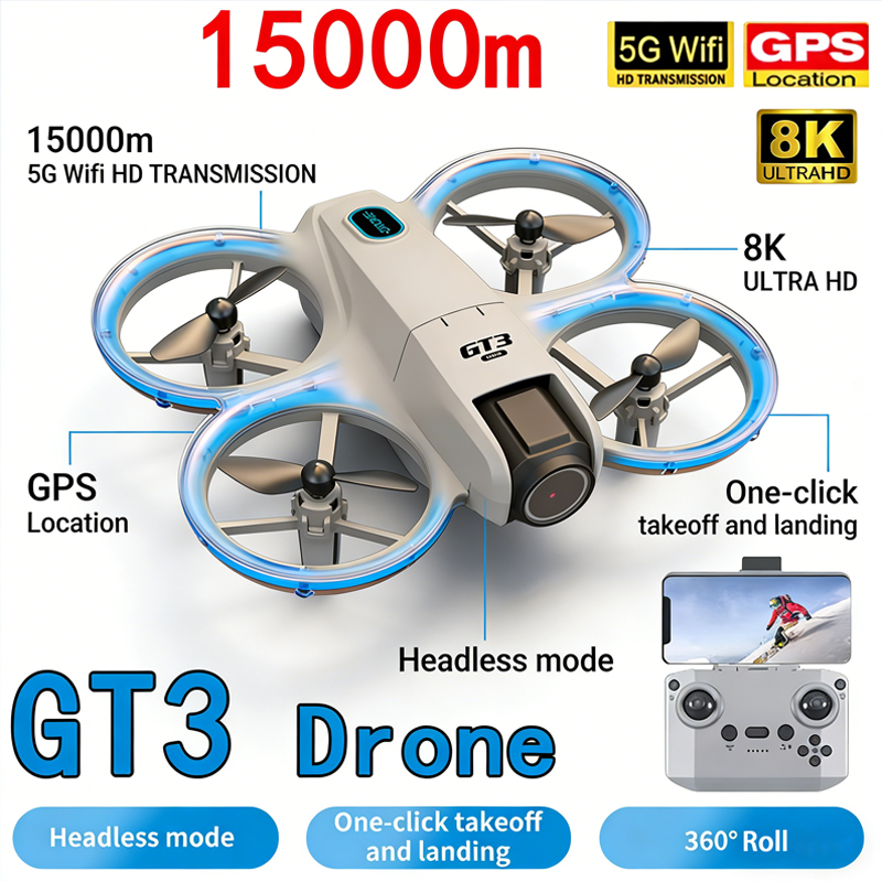 Neue GT3 MAX Drohne 8K HD Luft – Drone Without Rc Bewertung und Preis