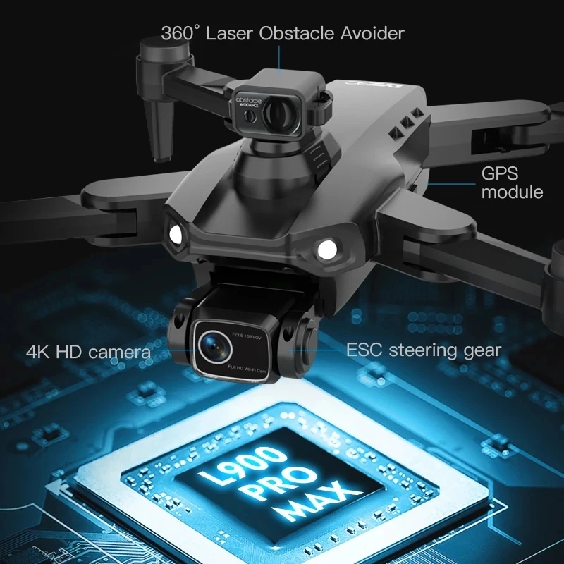 L900 Pro MAX GPS-Drohne 4K Pro – Drone Rc App Bewertung und Preis