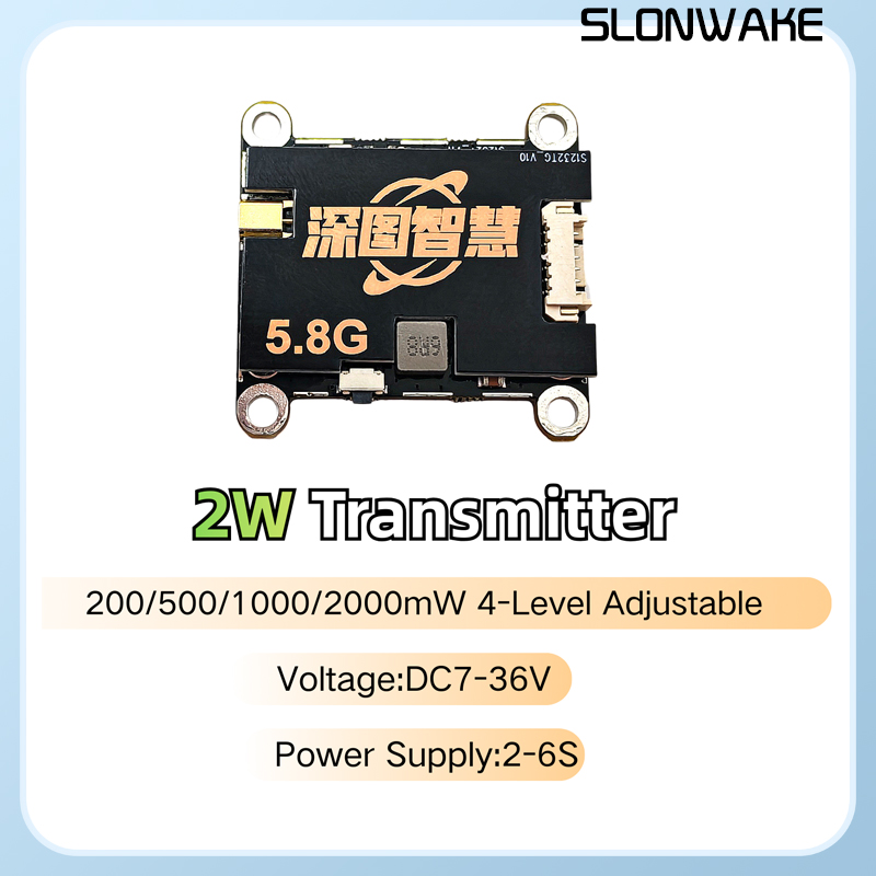 SLONWAKE 5.8G 56CH 2W Sender V – Fpv Camera Cmos Bewertung und Preis