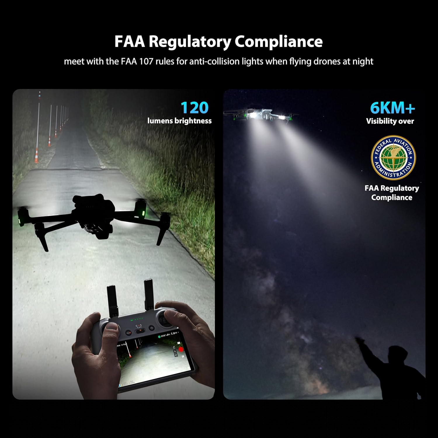 STARTRC Drohnen-Blitzlicht, An – Drone Dji Rc Pro Bewertung und Preis