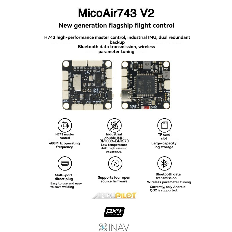 MicoAir743 V2 Flight Controlle – Betaflight Flight Controller Bewertung und Preis