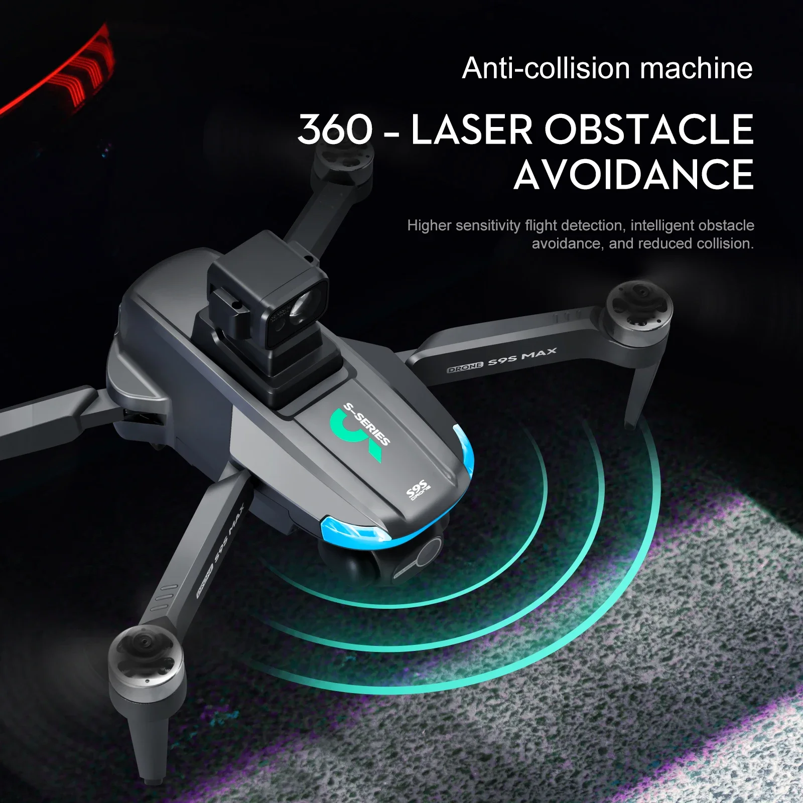 NEUE S9S MAX MINI Drone 4K 2-A – Drone Rc App Bewertung und Preis