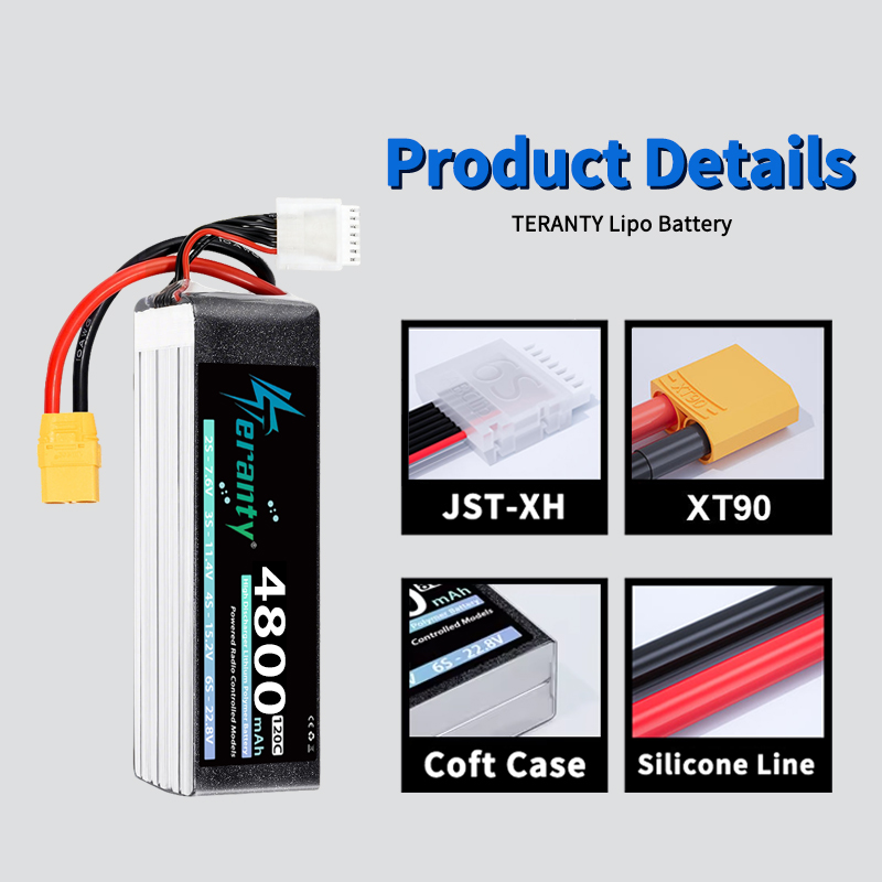 TERANTY 6S 4800mAh Lipo-Akku 2 – Drone Rc Leading Bewertung und Preis