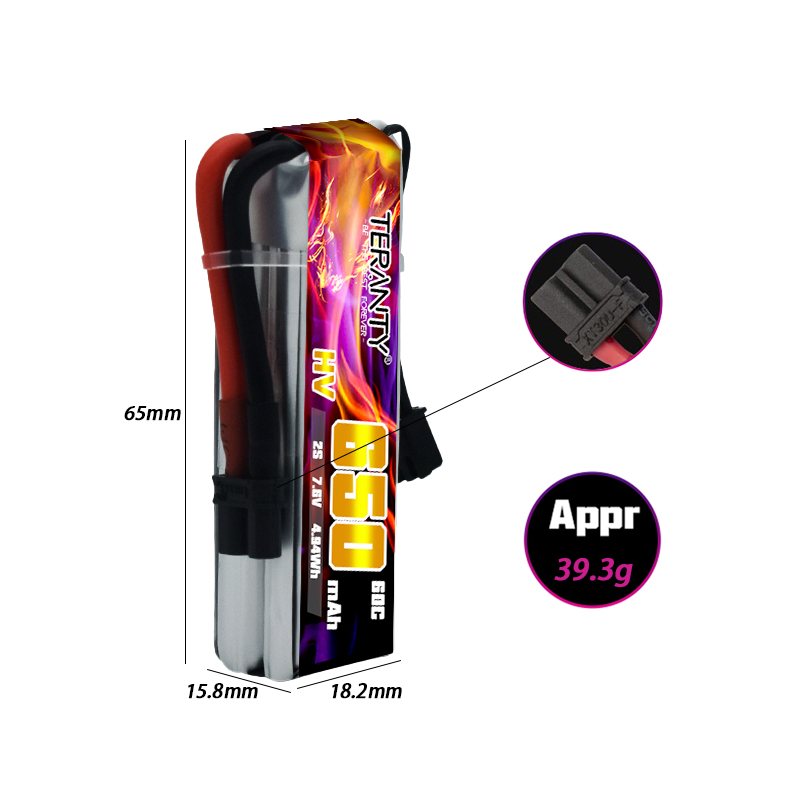 2/4/6/10 Stück TERANTY 650mAh  – Drone Rc Kit Bewertung und Preis
