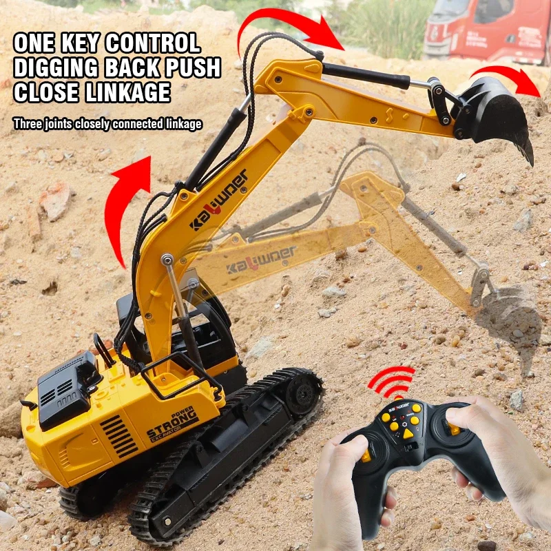 Huina Rc Bagger 1/24 9Ch Fernb – Drone Or Rc Car Bewertung und Preis