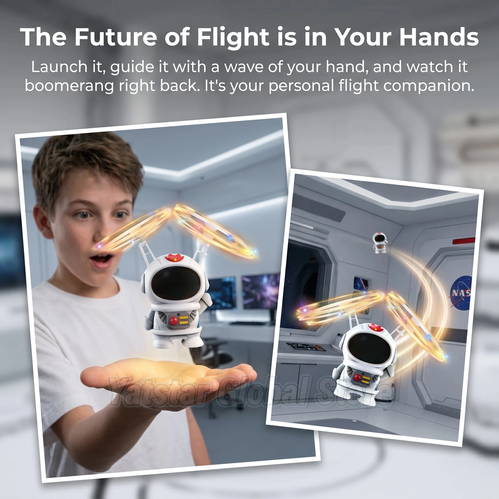 Kreativer Mini-Astronauten-Dro – Drone Without Rc Bewertung und Preis