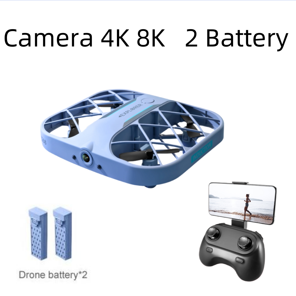 JJRC H107 FPV RC-Drohne mit 2  – Drone Kf Rc Bewertung und Preis
